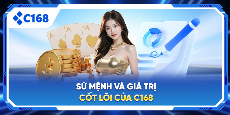 Sứ mệnh và giá trị cốt lõi của C168